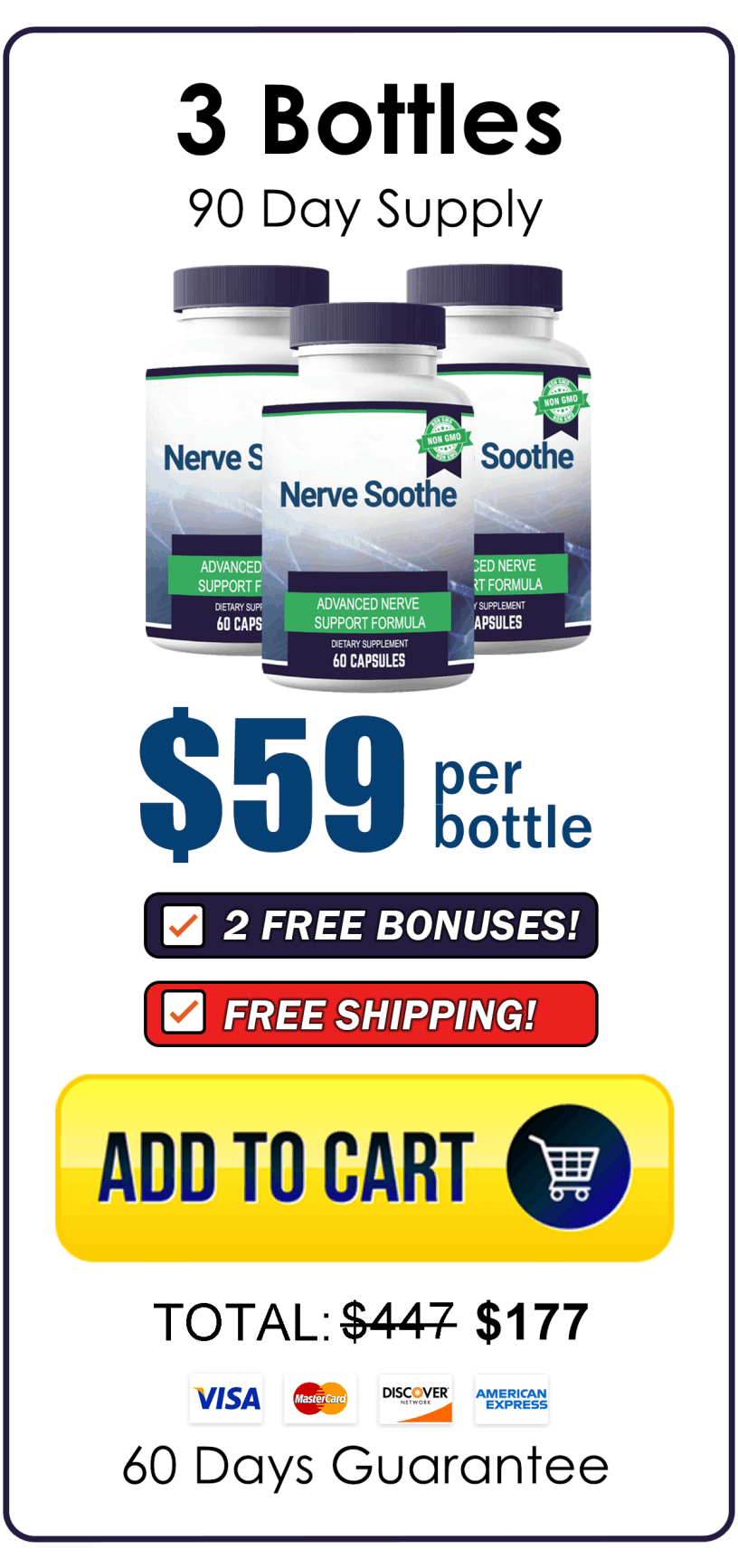 Buy Nerve Soothe 3 Bottle